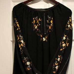 Ukrainian Shirt embroidered women's shirt size M